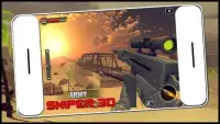 Army Sniper 3d 2019: Desert Battleground Screen Shot 1
