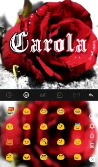 Carola TouchPal Keyboard Theme Screen Shot 6