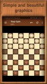 Checkers Game: Popular Board Game Screen Shot 1
