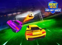Rocket Car Soccer : Demolish Car Football Game Screen Shot 3