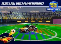 Rocket Car Soccer : Demolish Car Football Game Screen Shot 2