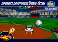 Rocket Car Soccer : Demolish Car Football Game Screen Shot 0