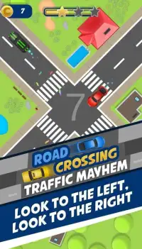 Road crossing: traffic mayhem Screen Shot 2