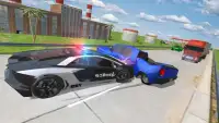 Police Car Driving Traffic Screen Shot 4