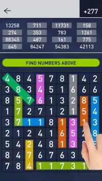 Hidden Numbers: Math Game Screen Shot 2