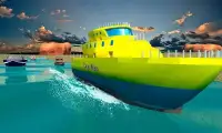 Granny Power Boat Racing Game Screen Shot 1
