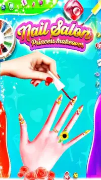 * Princess Vampire Nail Salon Manicure Screen Shot 0