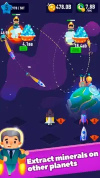 Space Exploration and Merge: Planet Drill Miner Screen Shot 2