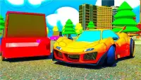 Toon Car drive and park simulator Screen Shot 5