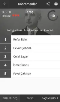 Atatürk Bilgi Yarışması Screen Shot 1
