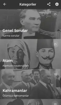 Atatürk Bilgi Yarışması Screen Shot 0