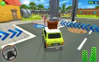 Mr. Pean Car City Adventure - Games for Fun Screen Shot 4