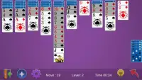 Spider Solitaire Card Games Free Screen Shot 6