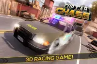 Cop Car Chase * Police Robber Racing City Crime Screen Shot 1
