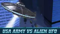 USA Army VS Alien UFO Screen Shot 2