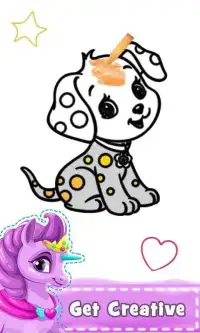 Paw Pups * Coloring Pages Cartoons For Kids Screen Shot 2