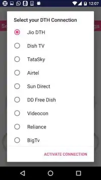DTH-DISH ALL TV REMOTE FREE Screen Shot 1