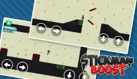 Stickman Boost Legends - Crazy Street Jump and Run Screen Shot 1