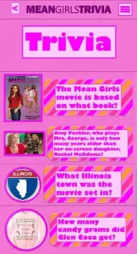 Mean Girls Trivia Screen Shot 4