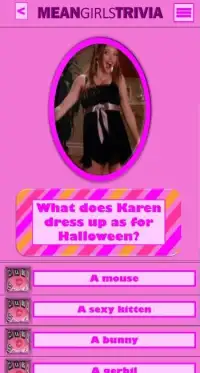 Mean Girls Trivia Screen Shot 0