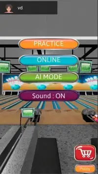 3D Bowling Rolling Master Live Screen Shot 3