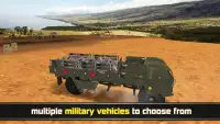 Army Truck Simulator - Army New Games 2019 Screen Shot 1