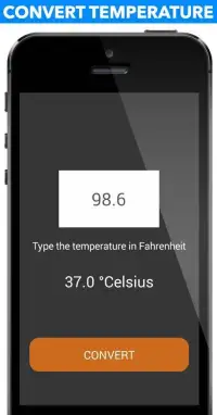 Body Temperature Converter Screen Shot 0