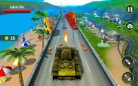 Real Tank Fighting Traffic Riding 3D Screen Shot 18
