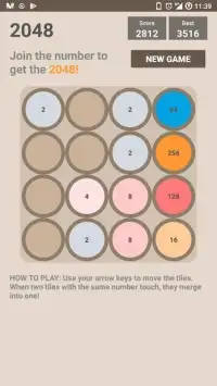 2048 Rounded Screen Shot 2