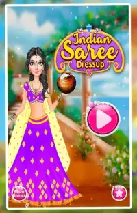 Indian Saree Dress Up and chaniya choli dresses Screen Shot 6