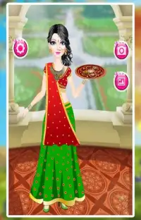 Indian Saree Dress Up and chaniya choli dresses Screen Shot 1