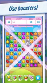Sweet Candy Yummy * Color Match Crush Puzzle Screen Shot 4