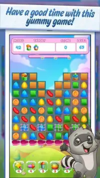 Sweet Candy Yummy * Color Match Crush Puzzle Screen Shot 6