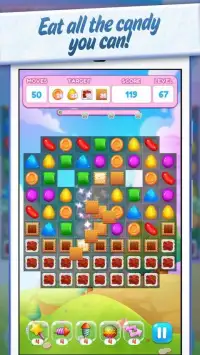 Sweet Candy Yummy * Color Match Crush Puzzle Screen Shot 0