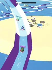 Aqua Slide Race IO Screen Shot 2
