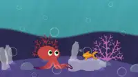 Super Octopus vs Plastic Pollution Screen Shot 0