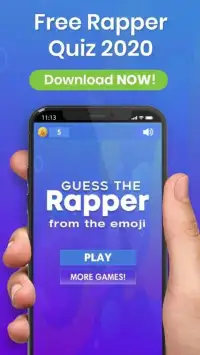 Guess The Rapper From The Emoji - Rapper Quiz 2020 Screen Shot 1