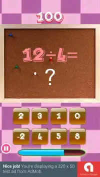 Maths Chick Screen Shot 2