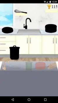 cooking and washing dishes game Screen Shot 0