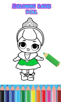 Creative Coloring Pages Lol Surprise Dolls Screen Shot 2