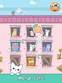 Cats Tower - Merge Kittens! Screen Shot 4