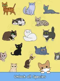 Cats Tower - Merge Kittens! Screen Shot 2