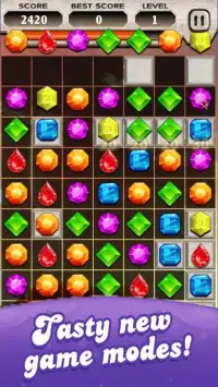 Jewels Star Crush - offline puzzle game Screen Shot 3