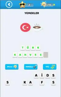 Emoji Quiz - Kelime Oyunu Screen Shot 1