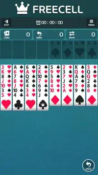 FreeCell - Classic Card Game Screen Shot 2