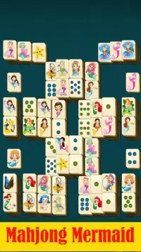 Mahjong Mermaid Solitaire Screen Shot 0