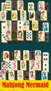 Mahjong Mermaid Solitaire Screen Shot 1