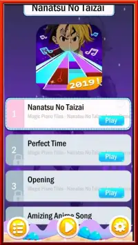 Magic Piano Nanatsu No Taizai's Anime Game Screen Shot 4