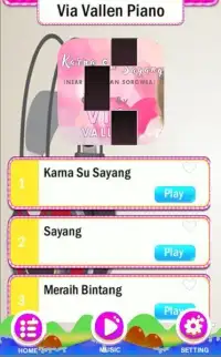 Karna Su Sayang Piano Game Screen Shot 1