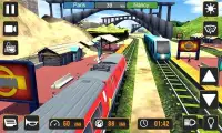 Euro Train Simulator 2019 - 3D City Train Driver Screen Shot 2